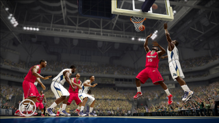 Illustration for article titled NCAA 10 Showcases the Charm and Bad Calls of Hoops' Top Home Courts